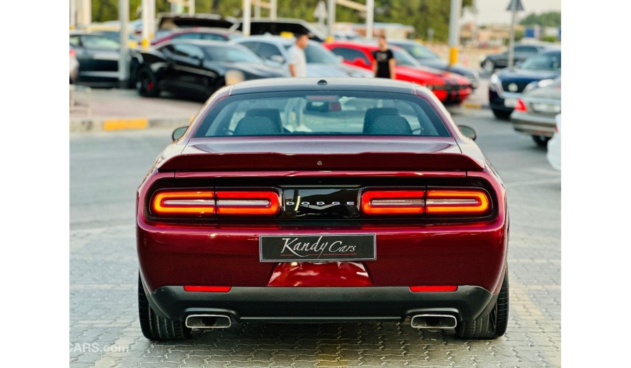 Dodge Challenger R/T | Monthly AED 1300/- | 0% DP | Custom Leather Seats | Touch Screen | # 01603