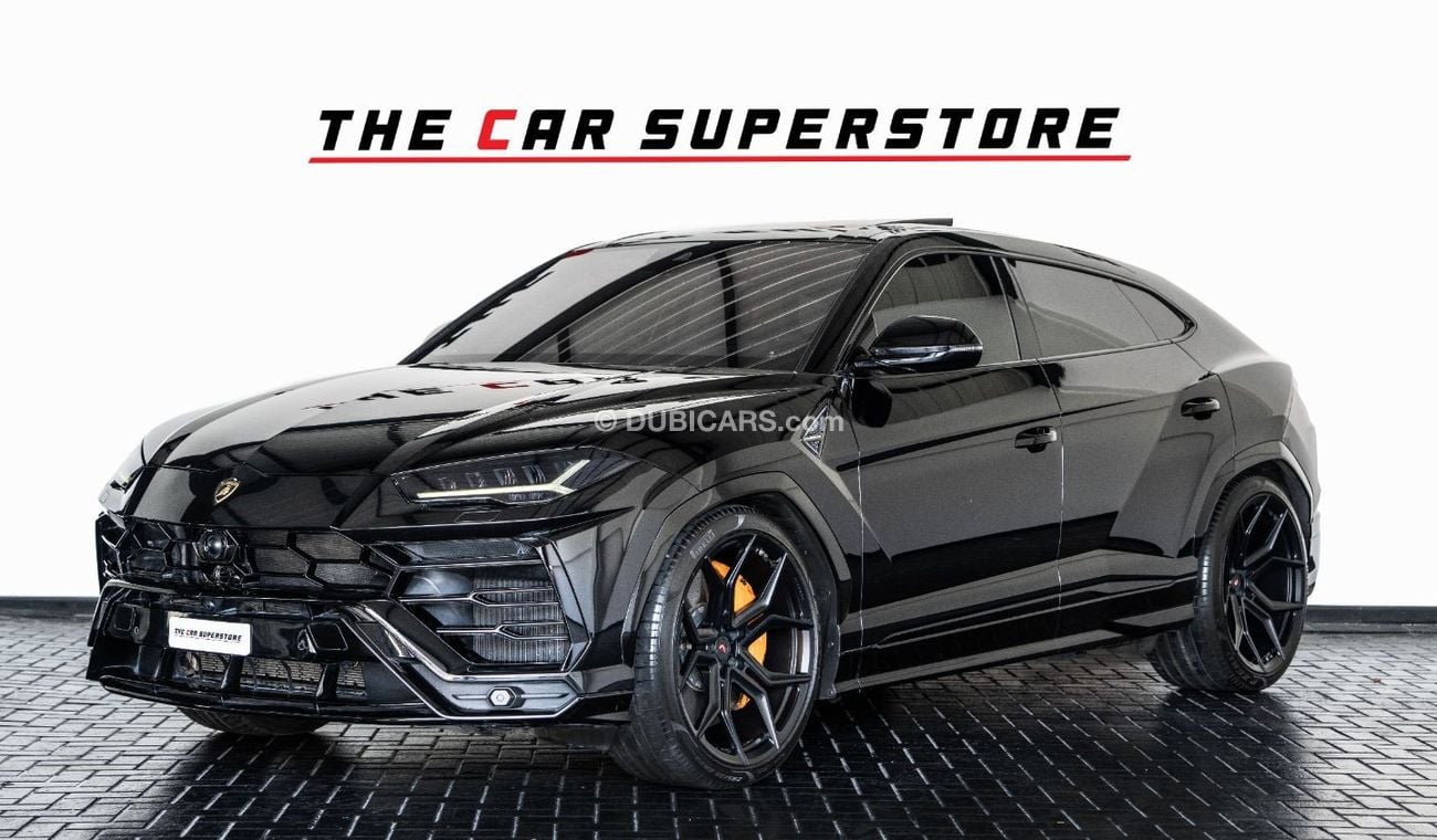 لامبورغيني اوروس 2019-LAMBORGHINI URUS-GCC-FULL SERVICE HISTORY-VOSSEN RIMS-WARRANTY