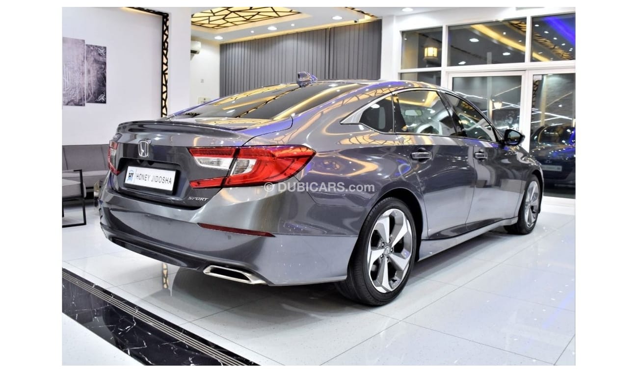 Honda Accord EXCELLENT DEAL for our Honda Accord Sport 1.5L Turbo ( 2020 Model ) in Grey Color GCC Specs