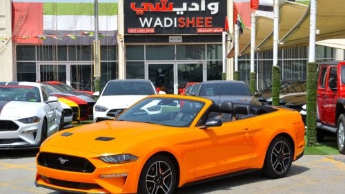 Ford Mustang EcoBoost Premium CONVERTIBLE**2022-ATTRACTIVE COLOR//PREMIUM//AIR BAGS//RADAR