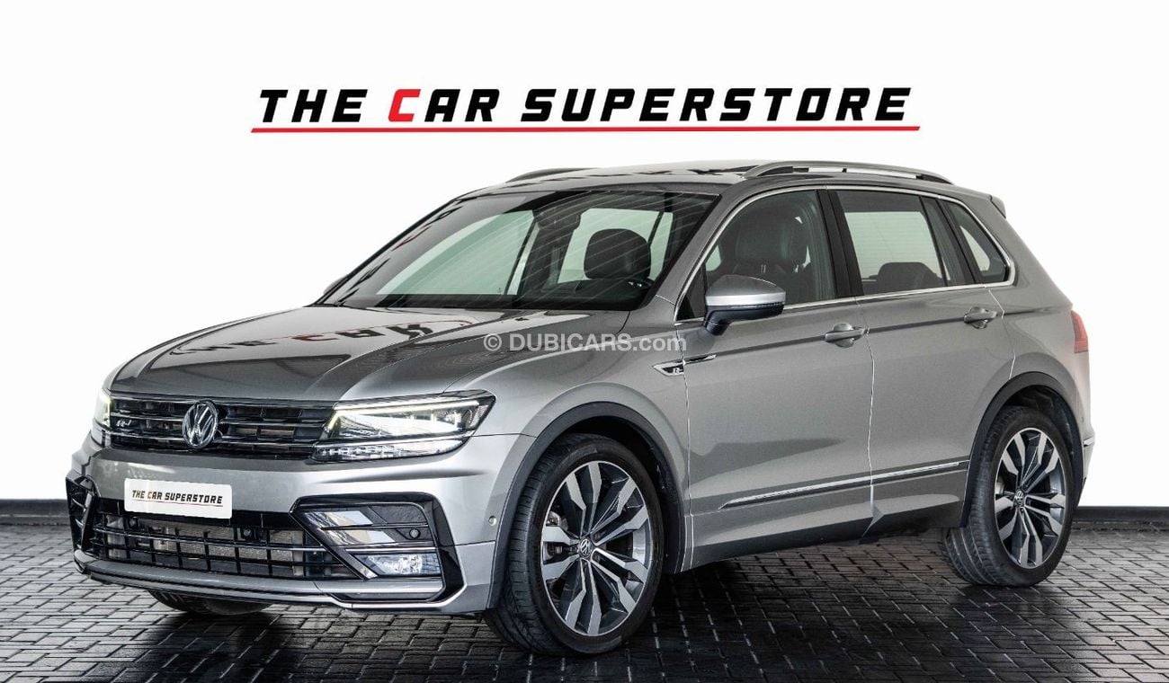 Volkswagen Tiguan R-Line 2.0L 2019-VOLKS WAGEN TIGUAN R-LINE 4MOTION-GCC-SERVICE HISTORY-1 YEAR WARRANTY