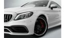 Mercedes-Benz C 63S AMG Std 4.0L Coupe 2019 Mercedes Benz C63s AMG