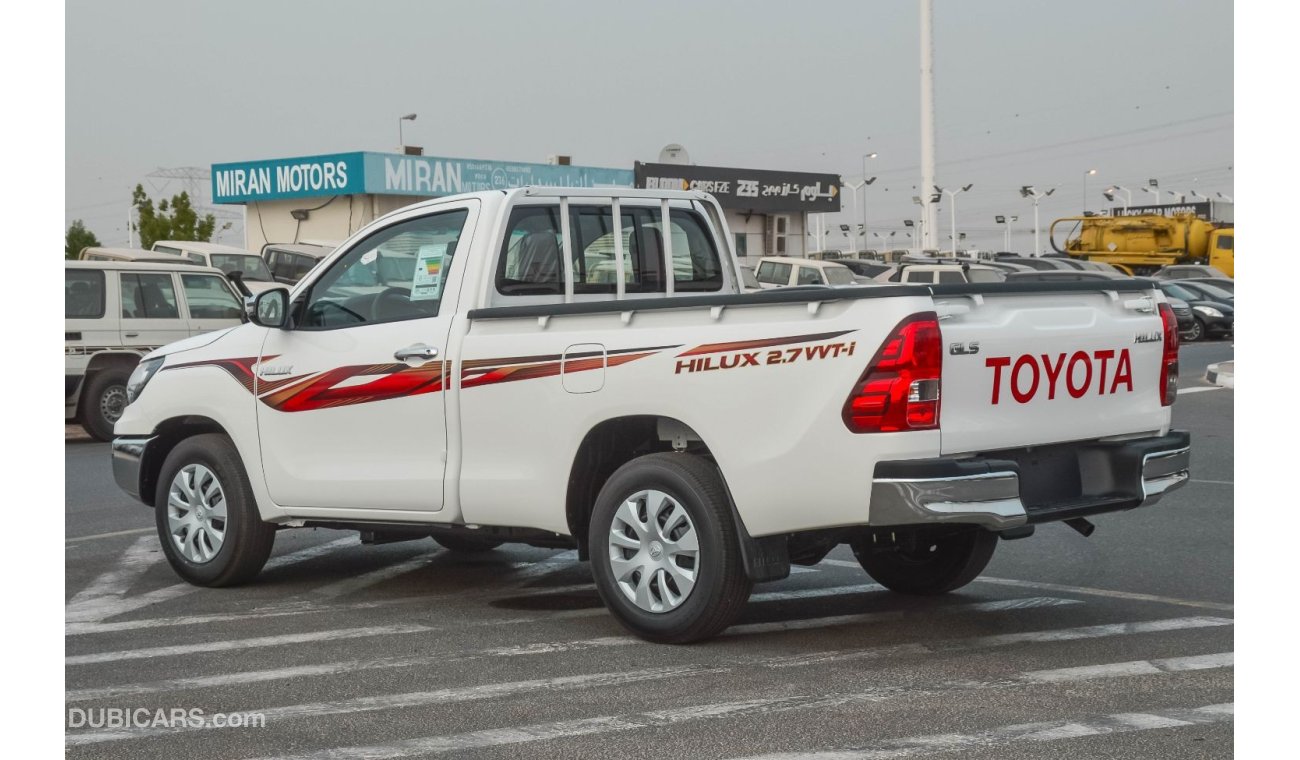 تويوتا هيلوكس TOYOTA HILUX GLS 2.7L RWD SINGLE CAB PICKUP 2024