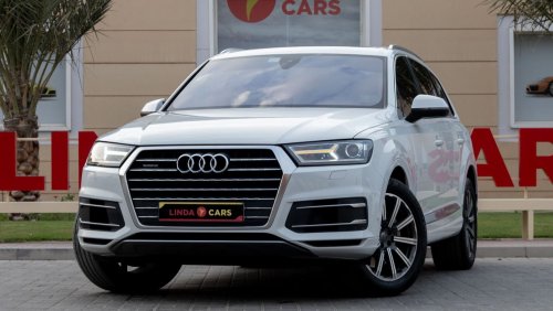 Audi Q7 45 TFSI quattro Audi Q7 45TFSI Quattro 2016 GCC under Warranty with Flexible Down-Payment.