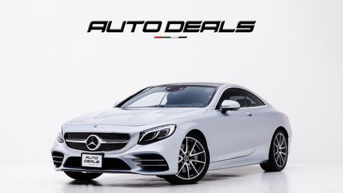 Mercedes-Benz S 560 Coupe 4 Matic Coupe | Well Maintained | Perfect Condition | 4.0L V8