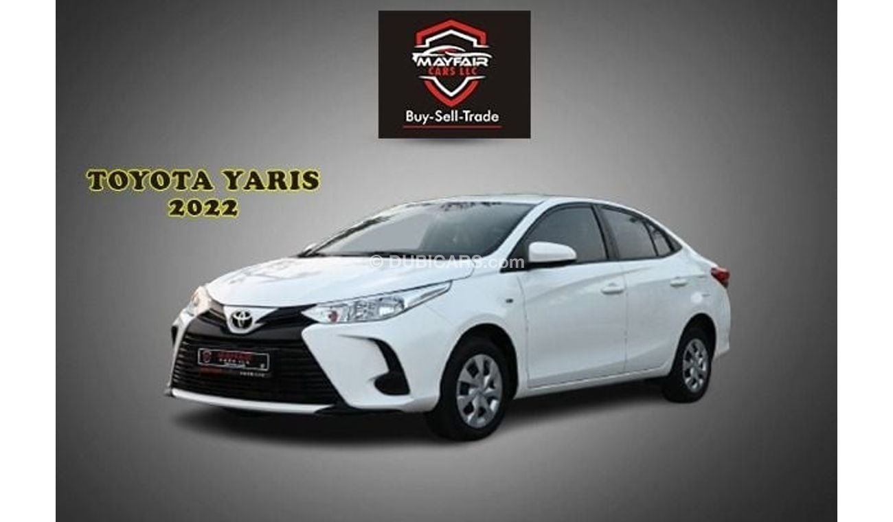 Toyota Yaris 0% DP - 1 YEAR WARRANTY - TOYOTA YARIS SE 2022 -  FIRST OWNER - MINT CONDITION - GCC SPECS