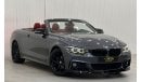 BMW 420i M Sport 2018 BMW 420i M-Kit Convertible, Warranty, Service History, Low Kms, GCC