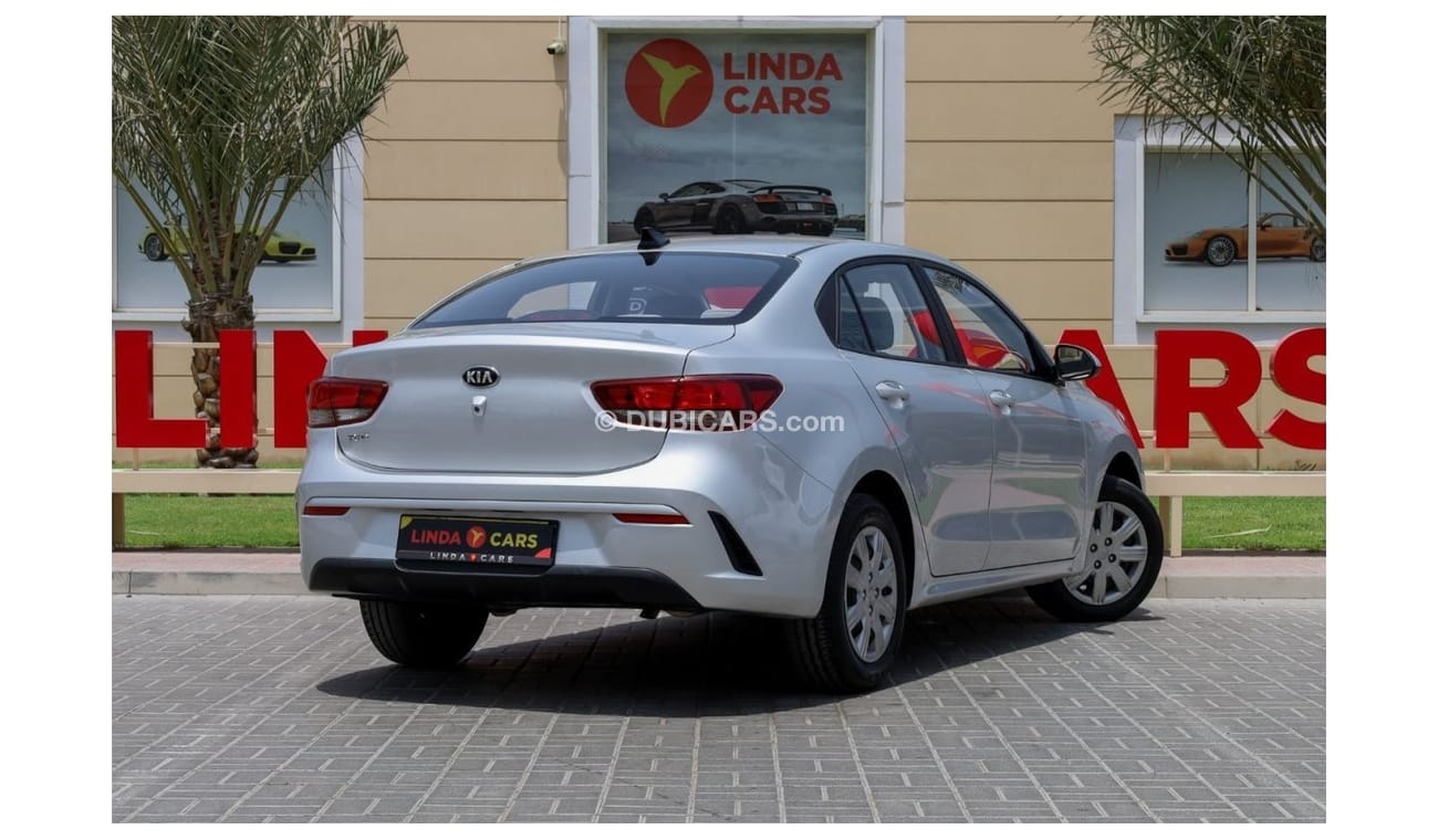 كيا ريو Kia Rio 2021 GCC under Agency Warranty with Flexible Down-Payment.