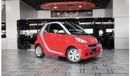 سمارت فورتو 2011 MERCEDES SMART FOR TWO | GCC SPECS | PANORAMIC VIEW