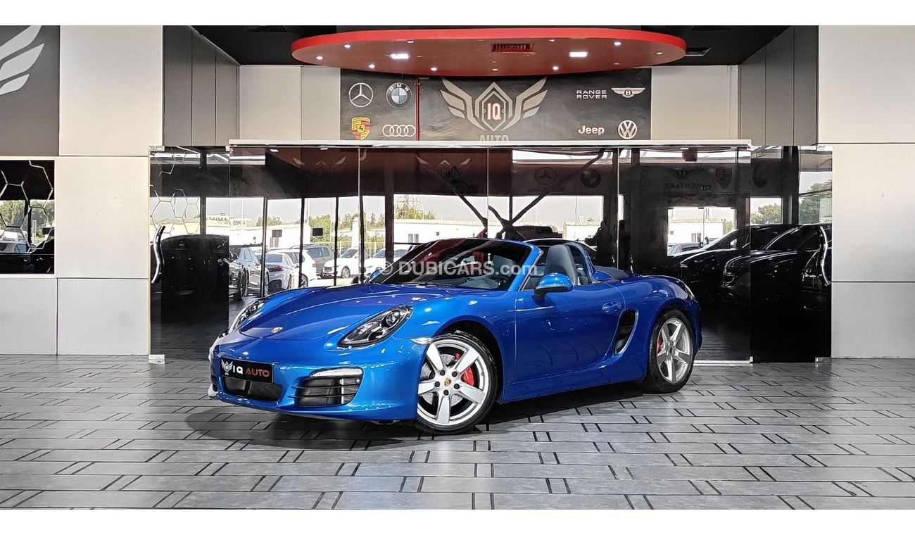 Porsche 718 Boxster 2015 PORSCHE BOXSTER S | CONVERTIBLE | COUPE | LOW KM | 3.4L | GCC