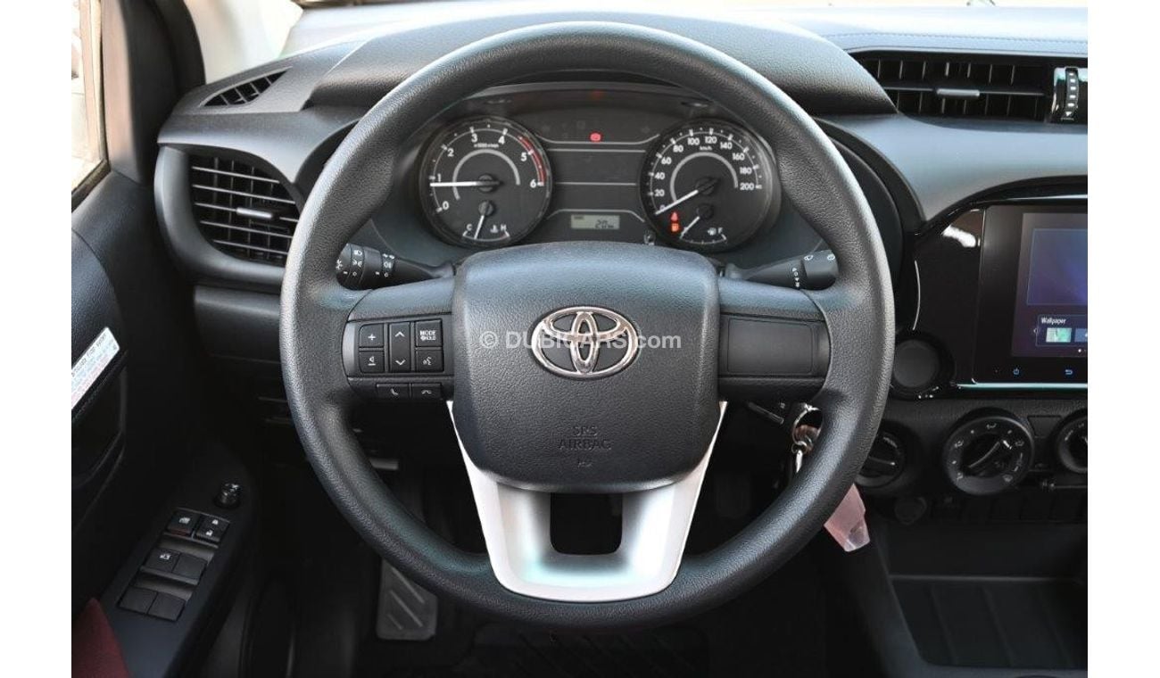 تويوتا هيلوكس 2024 TOYOTA HILUX DOUBLE CAB GL2 2.4L DIESEL 6-SEATER 4WD MANUAL TRANSMISSION