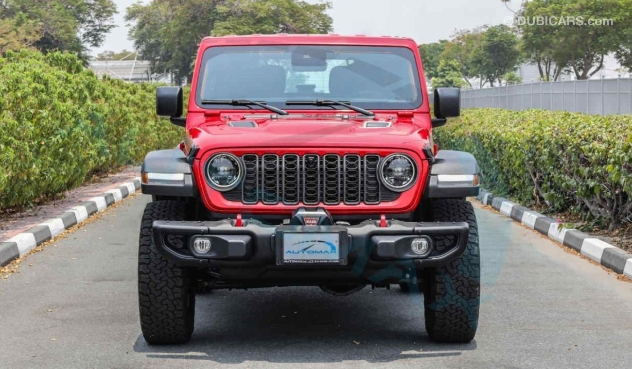 جيب رانجلر Rubicon V6 3.6L 4X4 , 2024 GCC , 0Km , With 3 Years or 60K Km Warranty @Official Dealer