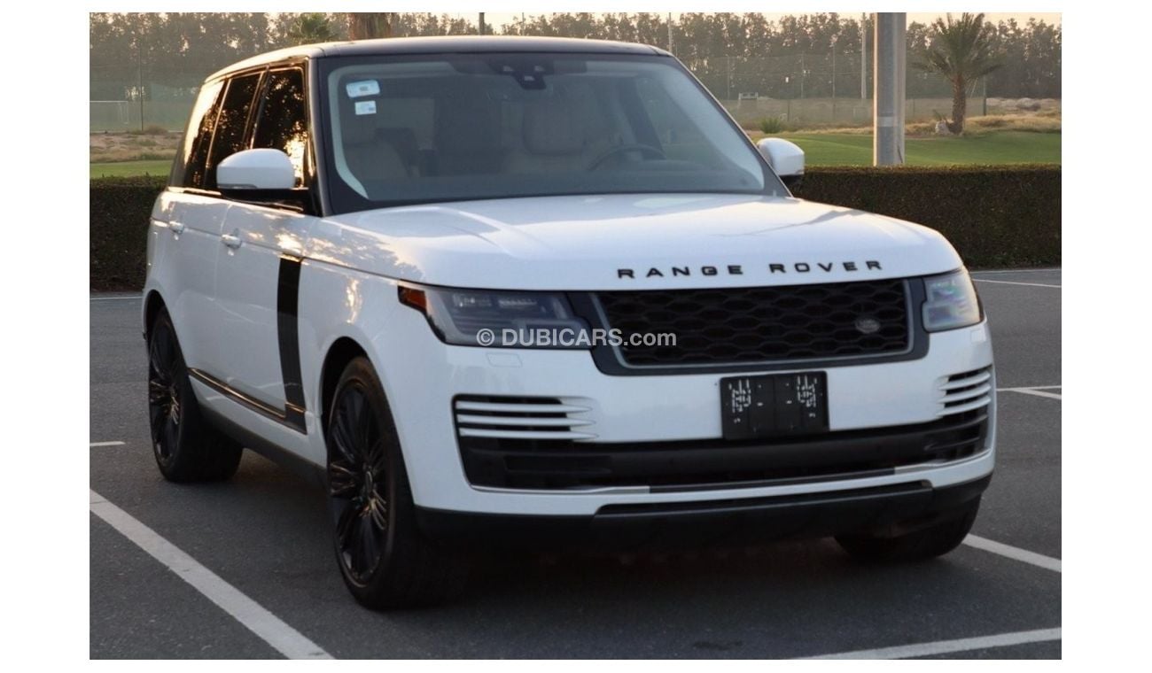 لاند روفر رينج روفر Range Rover vogue hse v6 very clean car no pint no accidents