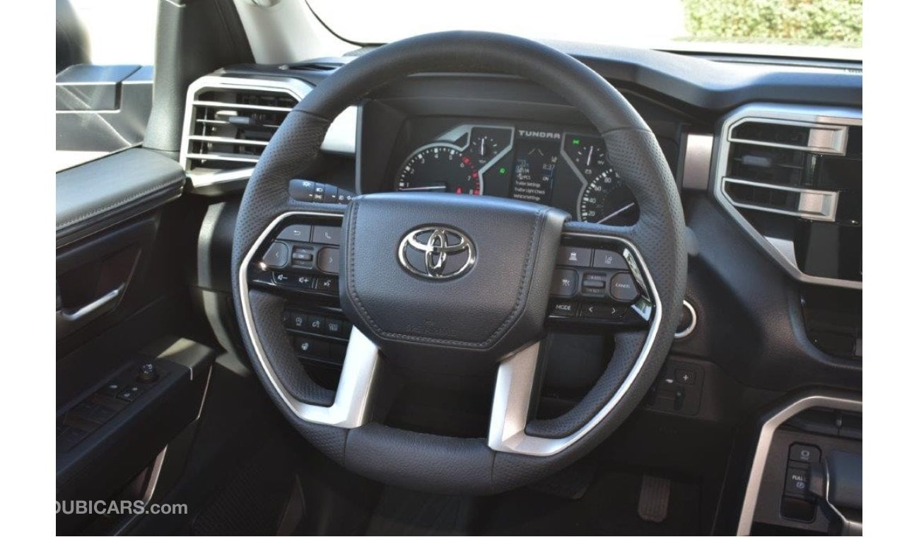 تويوتا تاندرا 2024 TOYOTA TUNDRA CREWMAX SR5 V6 3.5L AUTOMATIC