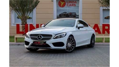 Mercedes-Benz C 200 Coupe Mercedes-Benz C200 Coupe AMG Pack 2017 GCC under Warranty with Flexible Down-Payment.