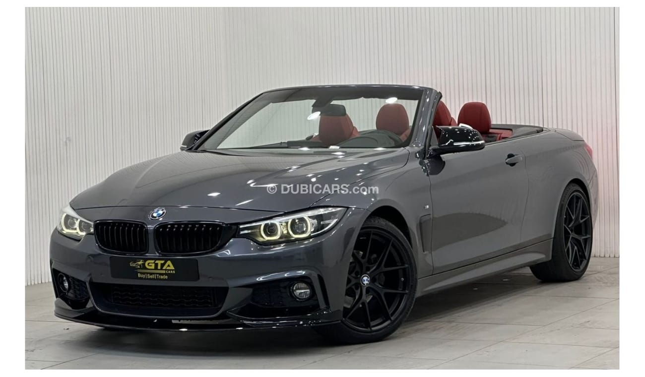 بي أم دبليو 420i M سبورت 2018 BMW 420i M-Kit Convertible, Warranty, Service History, Low Kms, GCC