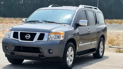 Nissan Armada MODEL 2014 GCC CAR PERFECT CONDITION INSIDE AND OUTSIDE FULL OPTION SUN ROOF LEATHER SEATS