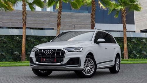 أودي Q7 55 TFSI quattro S-Line 3.0L 4,994 P.M  | Q7 S-Line | 0% Downpayment | Perfect Condition!