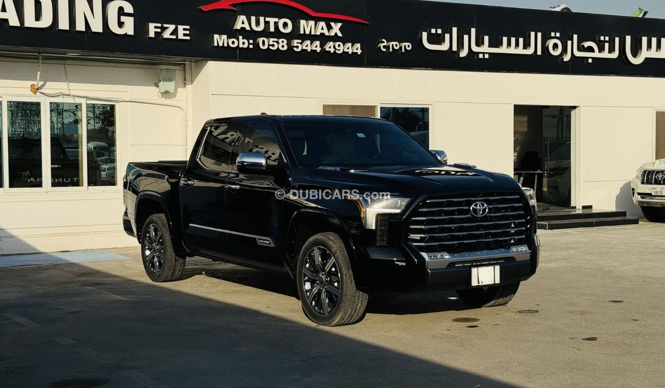 تويوتا تاندرا Toyota Tundra capston PRO Gasoline/HYBRID V6 3.5L 4WD AT