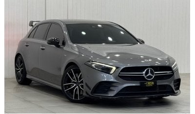 مرسيدس بنز A 35 AMG 2022 Mercedes-Benz A35 AMG Aerokit, EMC Agency Service Package, One Year Warranty, Full History, GCC