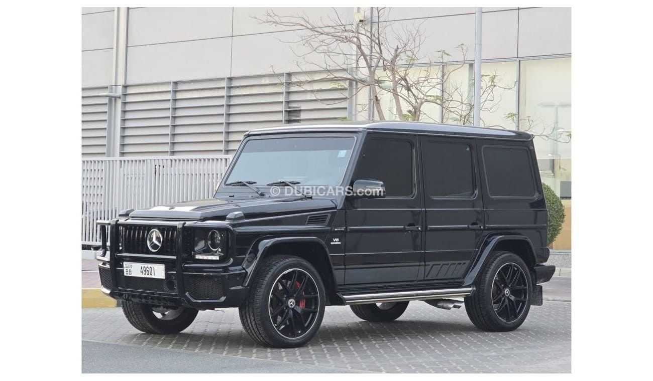 Mercedes-Benz G 63 AMG G-63 AMG 2017 GCC ORGINAL PAINT // ACCIDENT FREE // FSH // PERFECT CONDITION