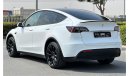 تسلا موديل Y TESLA MODEL Y LONG RANGE DUAL MOTORS 4WD 2022 GCC WITH TESLA WARRANTY IN MINT CONDITION