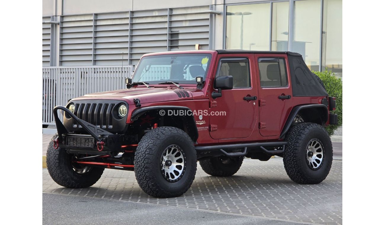 جيب رانجلر Sahara 3.6L A/T JEEP WRANGLER SAHARA GCC 2013 PERFECT CONDITION // 2 KEYS // 4DOORS