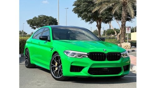 بي أم دبليو M5 BMW M5 2019 COMPETITION 625 HP CARBON FIBER 1/1 EDITION GCC UNDER BMW WARRANTY AND SERVICE CONTRACT