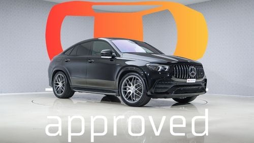 مرسيدس بنز GLE 53 AMG كوبيه - AED 5,912 P/M - 2 Years Warranty