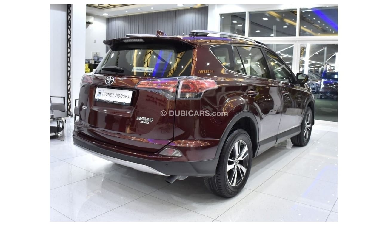 Toyota RAV4 EXCELLENT DEAL for our Toyota Rav4 GXR 4WD ( 2017 Model ) in Burgundy Color GCC Specs