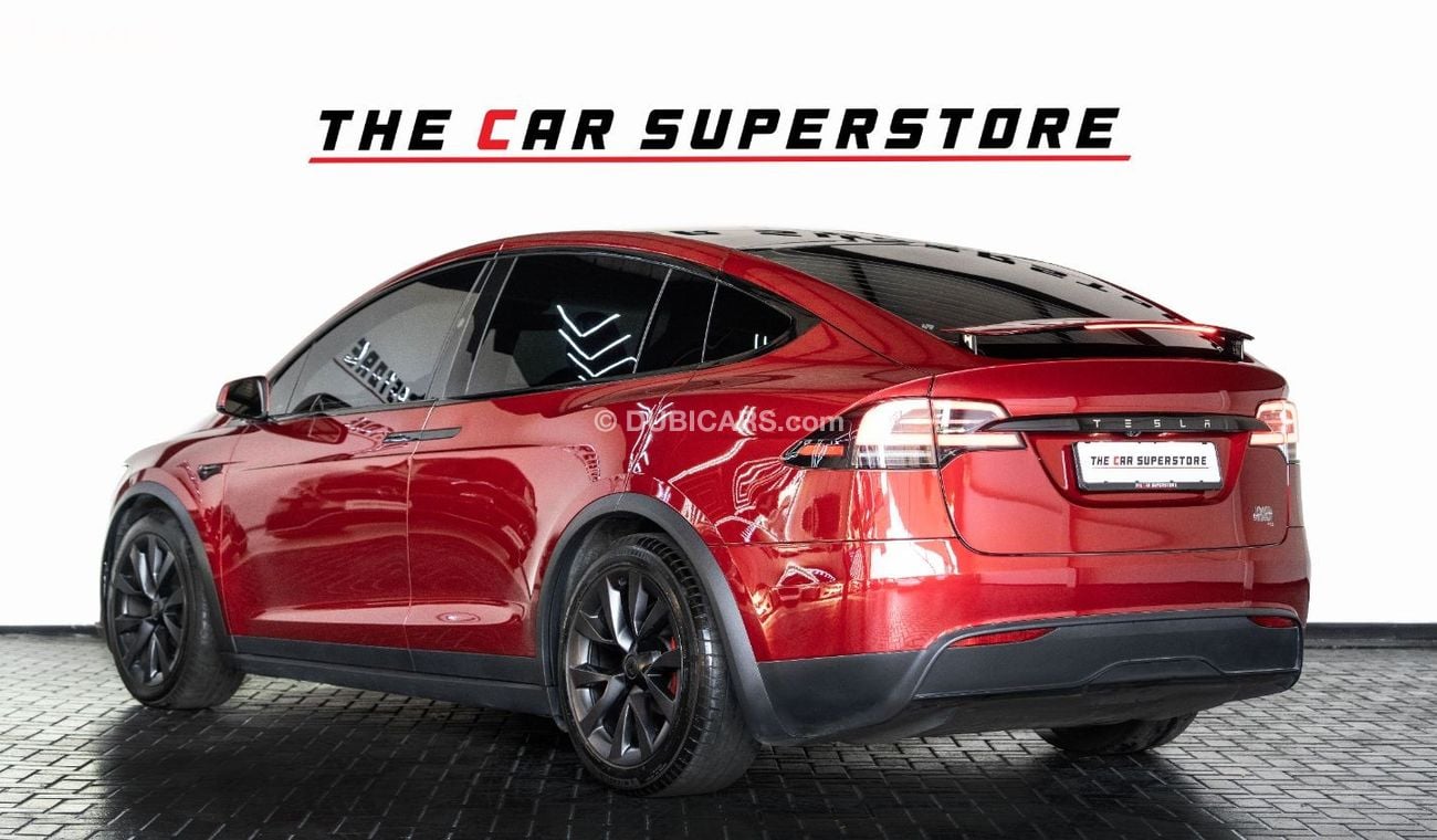 تسلا موديل اكس 2023-TESLA MODEL X PLAID 6 SEATER-GCC-SERVICE CONTRACT-WARRANTY 2 YEARS OR 80,000 KM