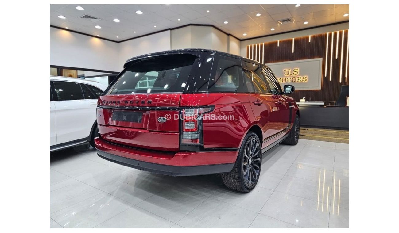 Land Rover Range Rover RANGE ROVER VOGUE AUTOBIOGRAPHY BLACK EDITION 2014 GCC IN VERY MINT CONDITION