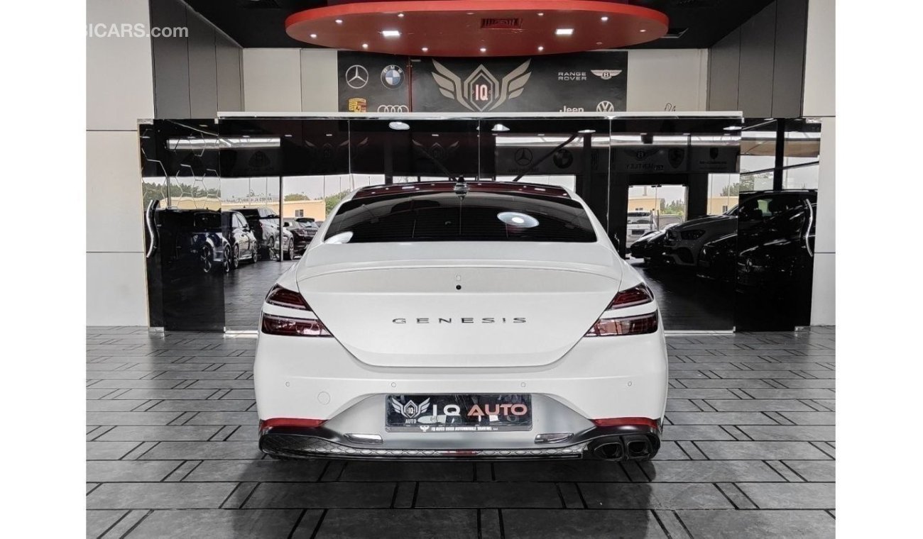 Genesis G70 AED 2,500 P.M | 2023 GENESIS G70 | PLATINUM | AGENCY WARRANTY | SERVICE CONTRACT | GCC SPECS | SUNRO