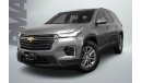 Chevrolet Traverse 2023 Chevrolet Traverse LT 7-Seater / Chevrolet Warranty & Chevrolet Service Contract 60,000kms