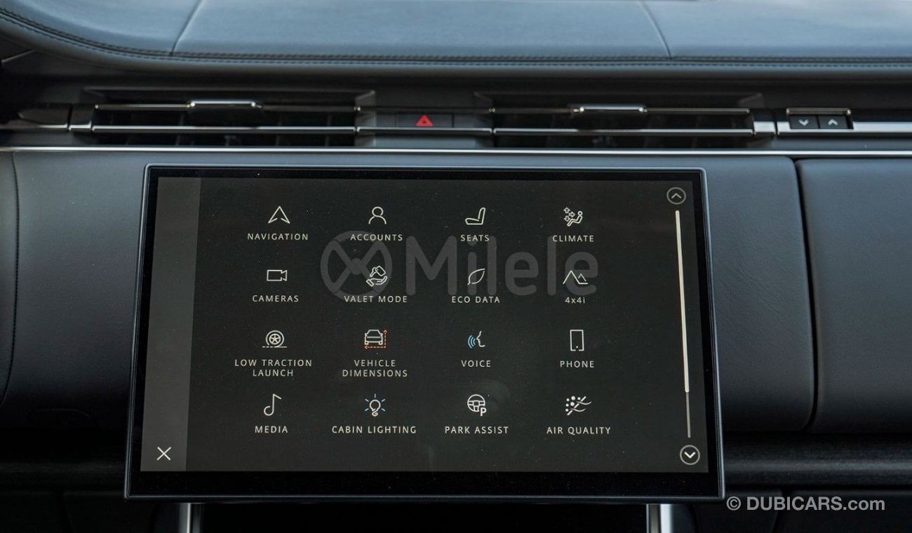 Land Rover Range Rover (other) P530: CHARENTE GREY - MERIDIAN SOUND, HEADS-UP DISPLAY