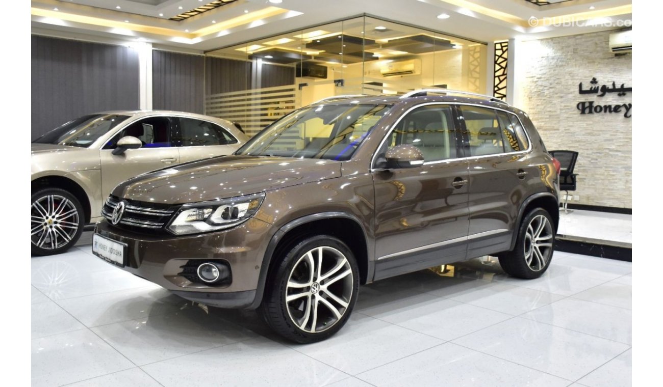 Volkswagen Tiguan EXCELLENT DEAL for our Volkswagen Tiguan 2.0 TSi 4Motion ( 2014 Model ) in Brown Color GCC Specs