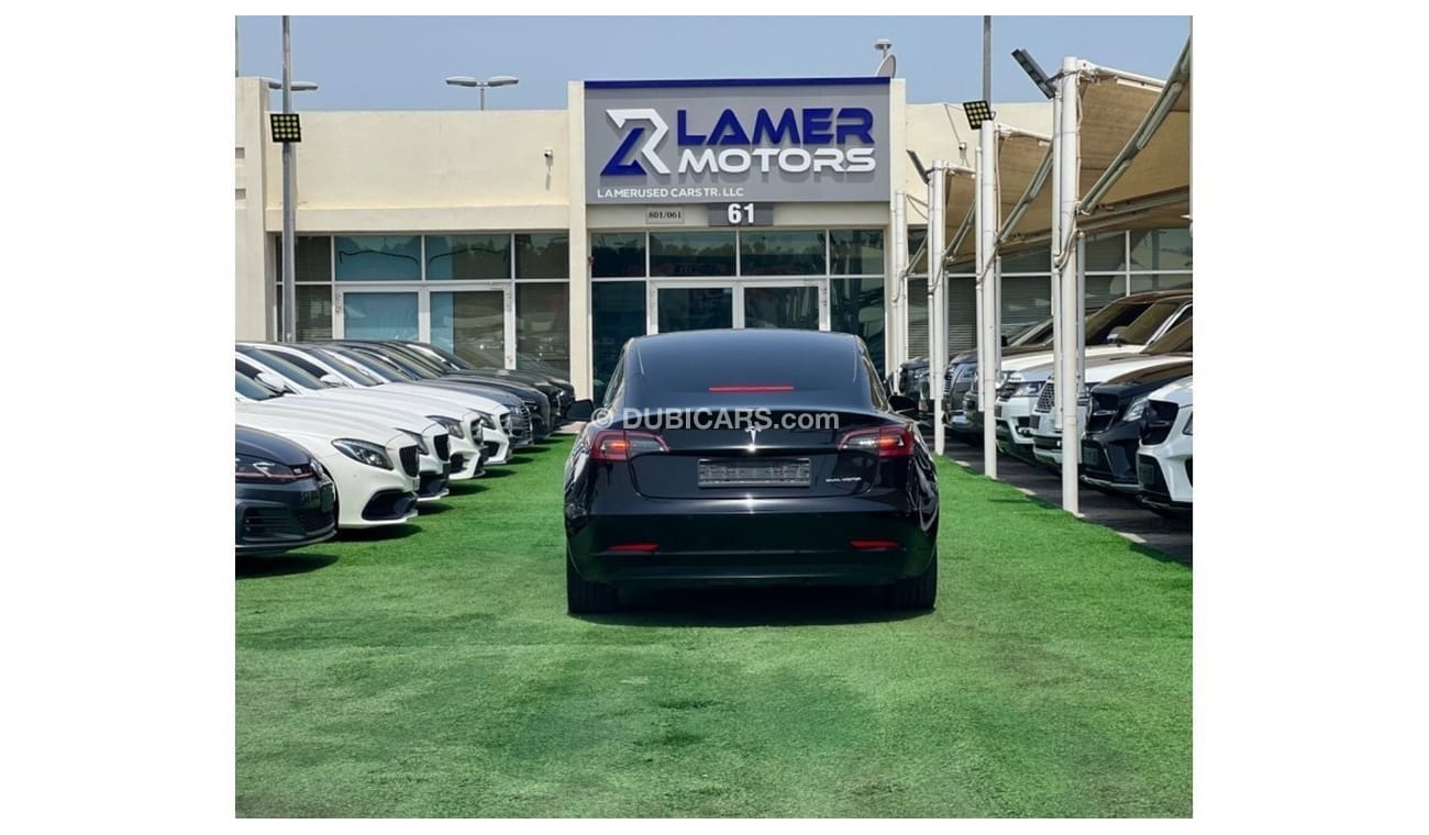 تسلا موديل 3 1600 Monthly payments / Tesal Model 3 / Long Range 2021 / full option / low mileage