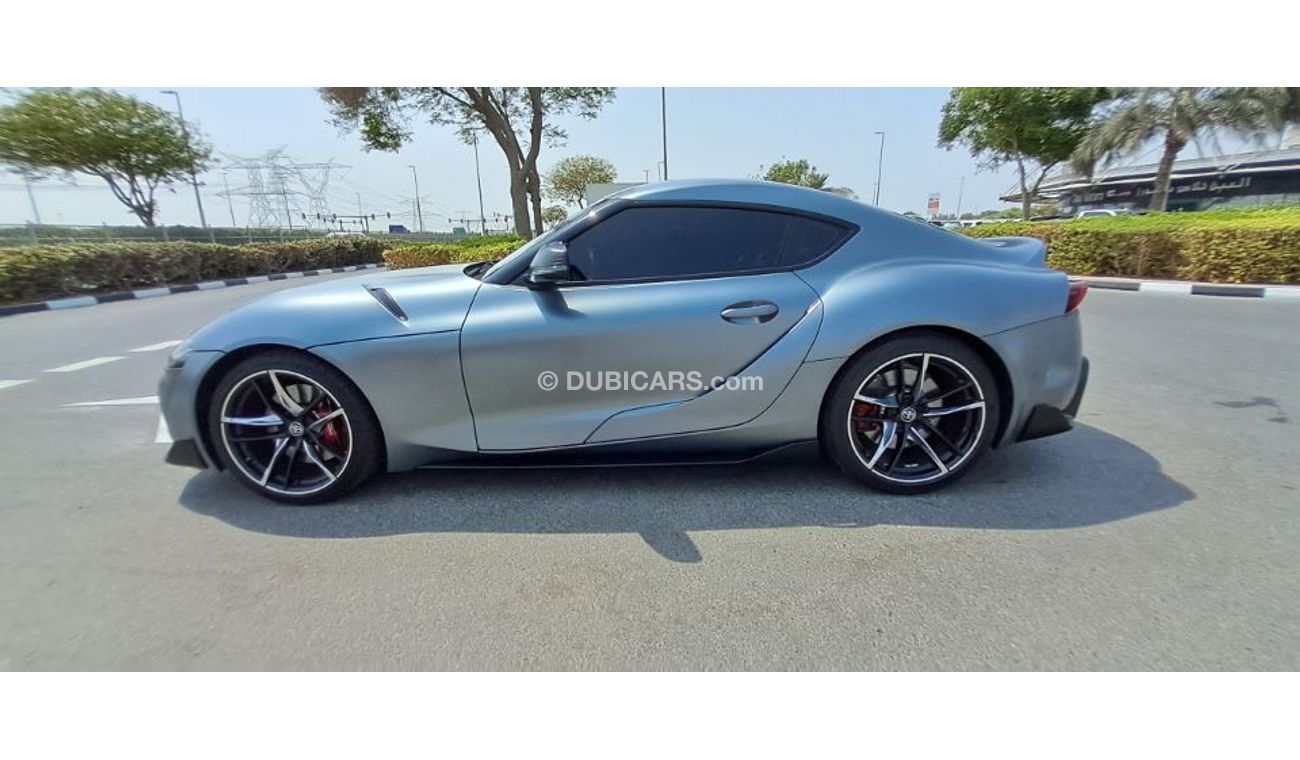 Toyota Supra SUPRA 2020l2 GR V6 3.0L TURBO GCC FREE SERVICE 72000 KM + WARRANTY 6 -09 -25 AL FUTTAIM, TOP OPTION