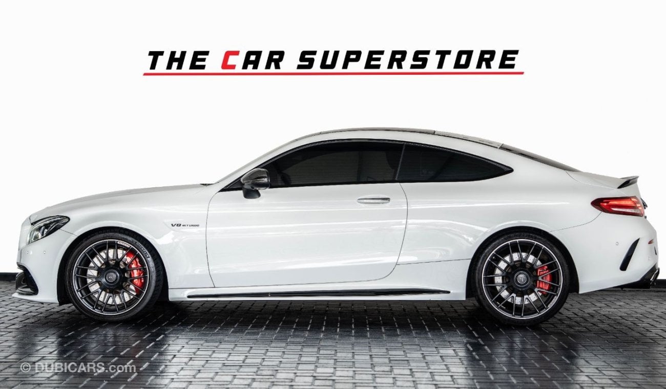 مرسيدس بنز C 63 كوبيه 2018 - MERCEDES BENZ C63 AMG - GCC - FULL SERVICE HISTORY - 1 YEAR WARRANTY