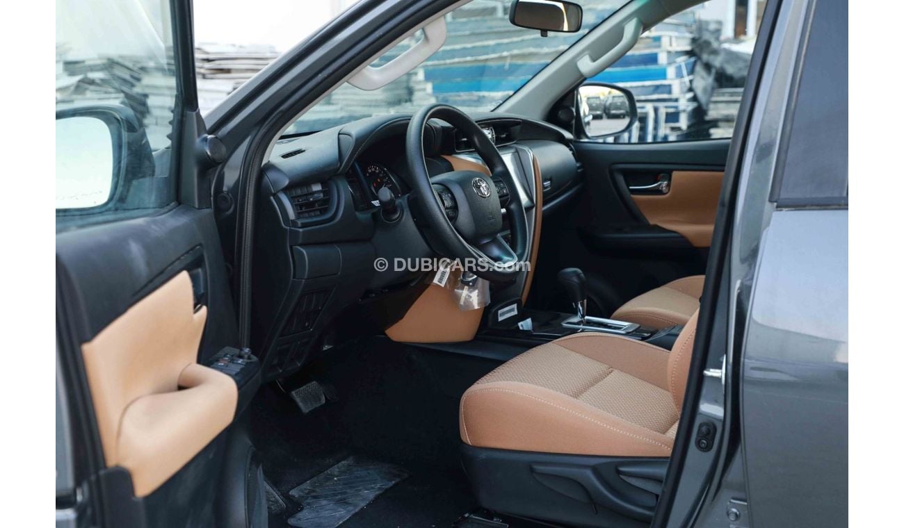 تويوتا فورتونر 2024 TOYOTA FORTUNER LOW 2.4 - GREY METTALIC inside QUARTZ | Export Only