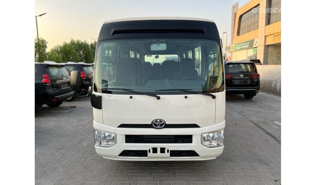 تويوتا كوستر 2024 Toyota Coaster 23-Seater 3-Point Seatbelts 4.2L 6-Cyl Diesel M/T RWD Only For Export