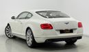 بنتلي كونتيننتال جي تي V8 2013 Bentley Continental GT V8, Service History, Low Kms, Excellent Condition, GCC