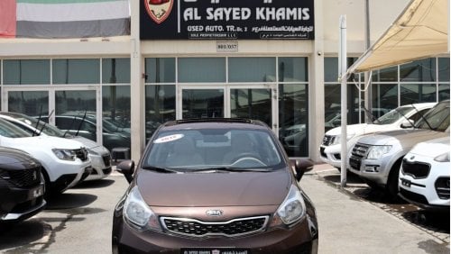 Kia Rio LX ACCIDENTS FREE - ORIGINAL PAINT - FULL OPTION - GCC - PERFECT CONDITION INSIDE OUT