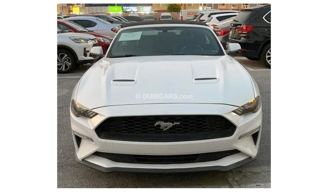 فورد موستانج 2019 Ford Mustang EcoBoost (S550), 2dr Convertible, 2.3L 4cyl Petrol, Automatic, Rear Wheel Drive