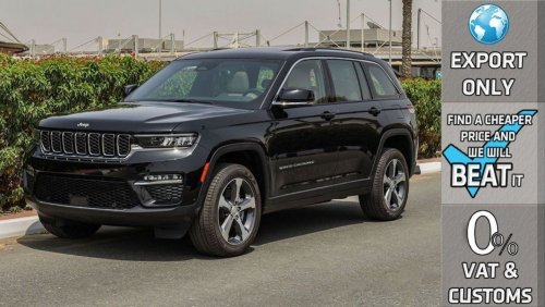 Jeep Grand Cherokee Limited Plus Luxury V6 3.6L 4X4 , 2024 GCC , 0Km , (ONLY FOR EXPORT)