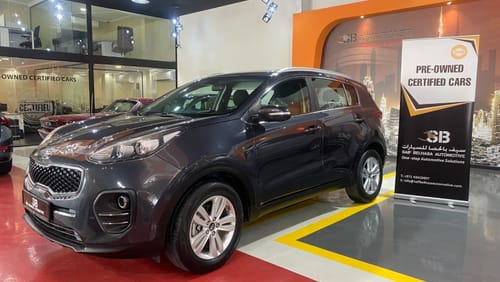 Kia Sportage EX 2.0L (165 HP) FWD AED 1,082  EMi @ 0% Down Payment | GCC | Under Warranty | Certified Pre-owned |