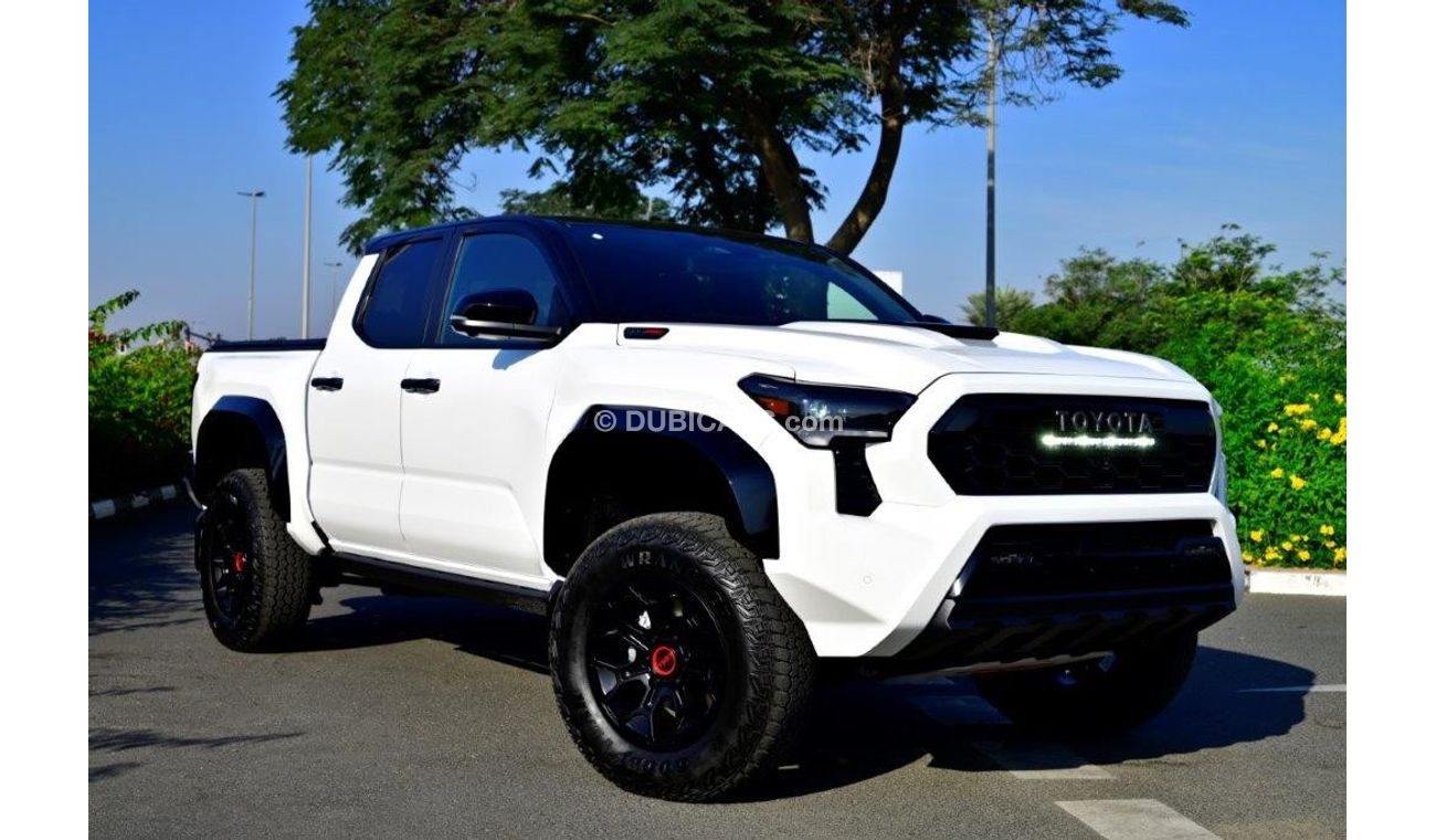 تويوتا تاكوما 2024 TOYOTA TACOMA DOUBLE CAB TRD PRO I-FORCE MAX HYBRID 2.4L TURBO 4WD AT