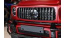 Mercedes-Benz G 63 AMG 4X4² BRAND NEW MERCEDES - BENZ G63 4X4 SQUARED 2023 RED MATE COLOR