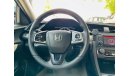 Honda Civic LX AED 920 PM | FIRST OWNER | FULL SERVICE HISTORY | HONDA CIVIC 2020 | GCC | 2 KEYS