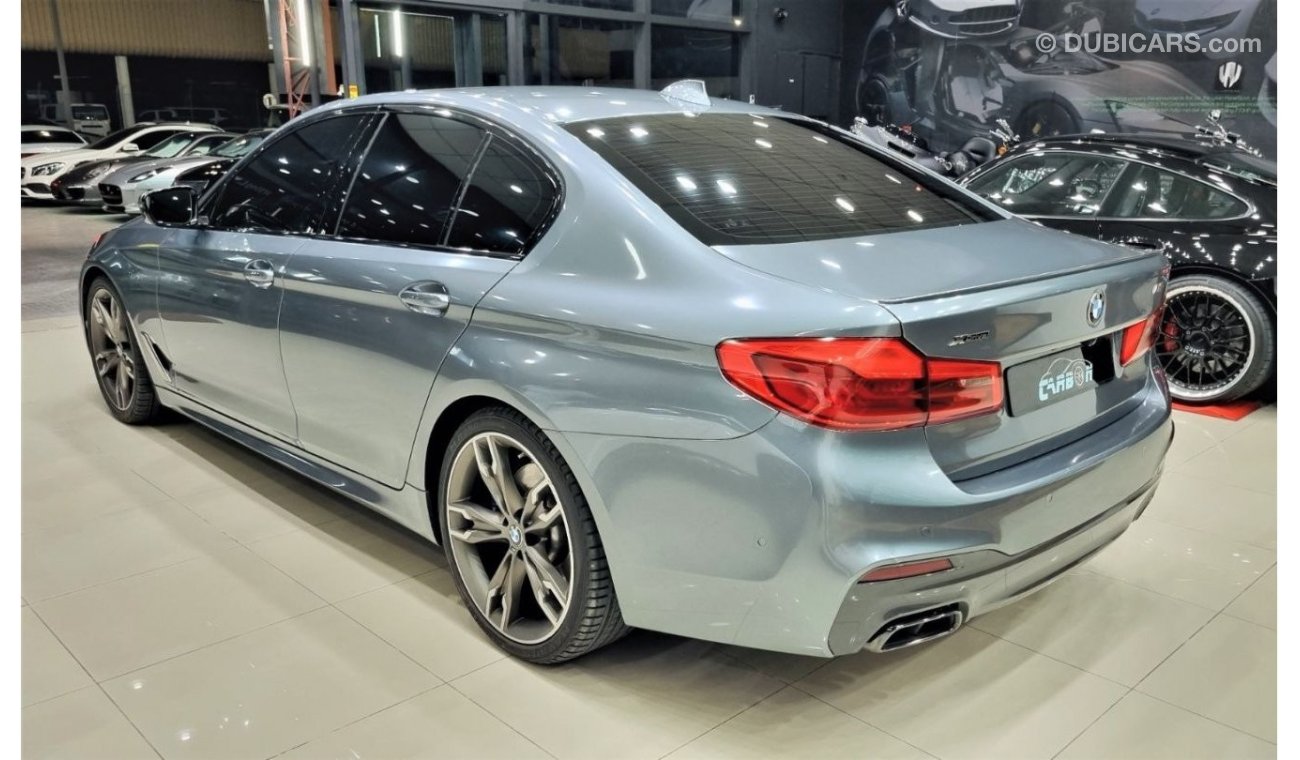 BMW M550i BMW 550I XDRIVE 2019 GCC UNDER WARRANTY SERVICE CONTRACT FROM THE AGENCY IN PERFECT CONDITION